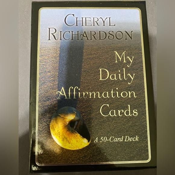 My Daily Affirmation Cards: A 50-Card Deck by Cheryl Richardson - Picture 1 of 4